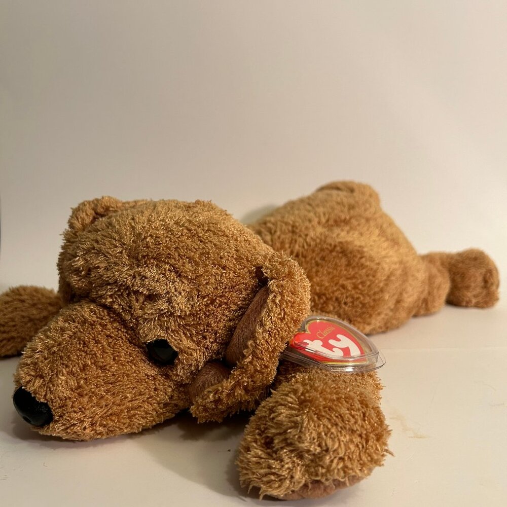 1999 Ty Beanie Babies Classic Buddy Scooter Dog 14" Baby stuffed animal